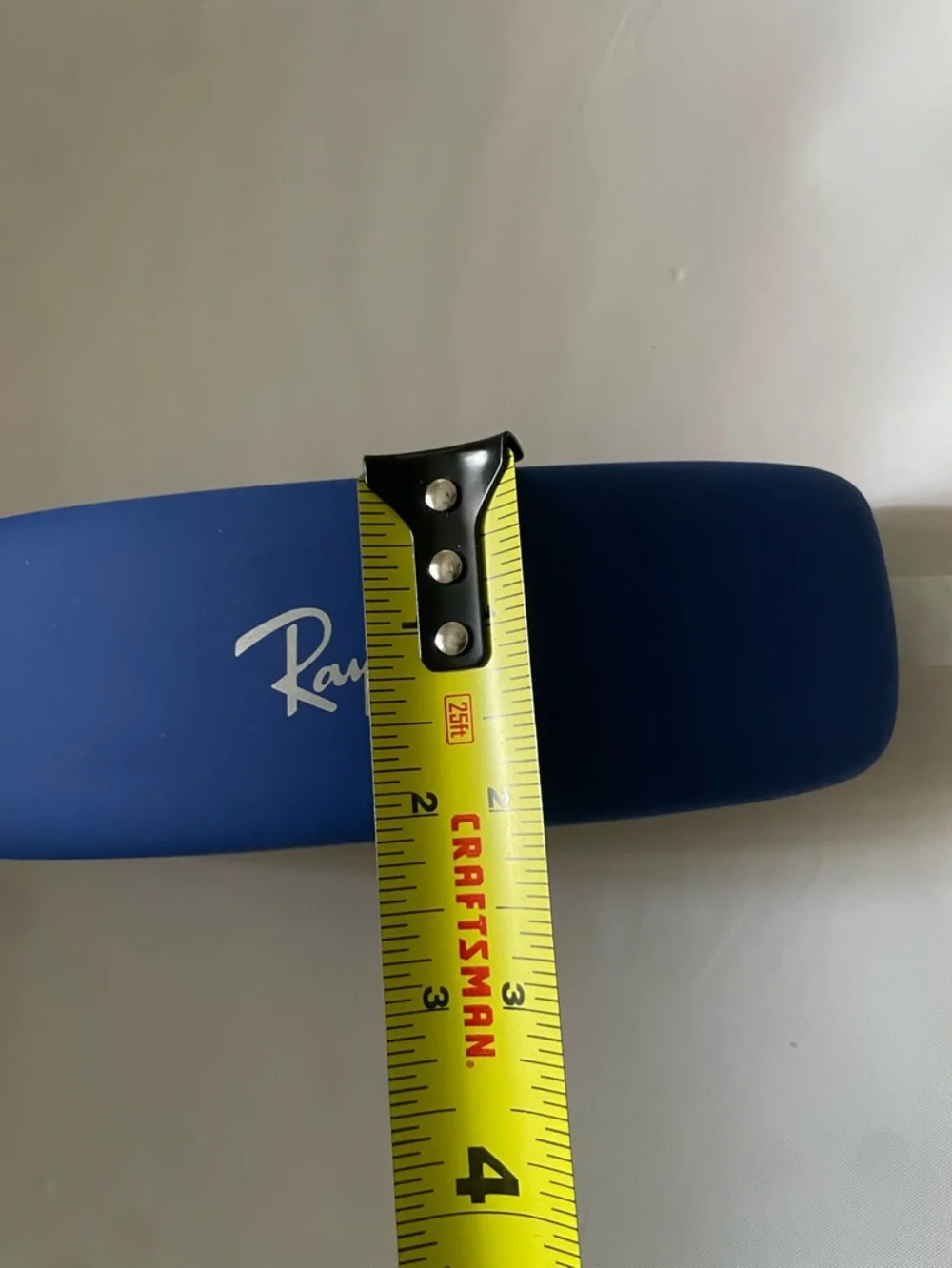 Ray Ban Royal Blue Eyeglasses Clamshell Hard Case Unisex Chic Glam Storage Gift